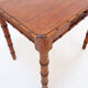 French faux bamboo desk in pine - Early 20th century