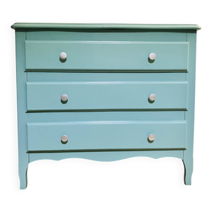 Commode bois vert provence