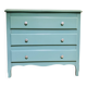 Green wood Provence chest of drawers