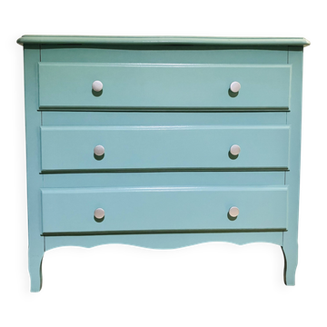 Commode bois vert Provence