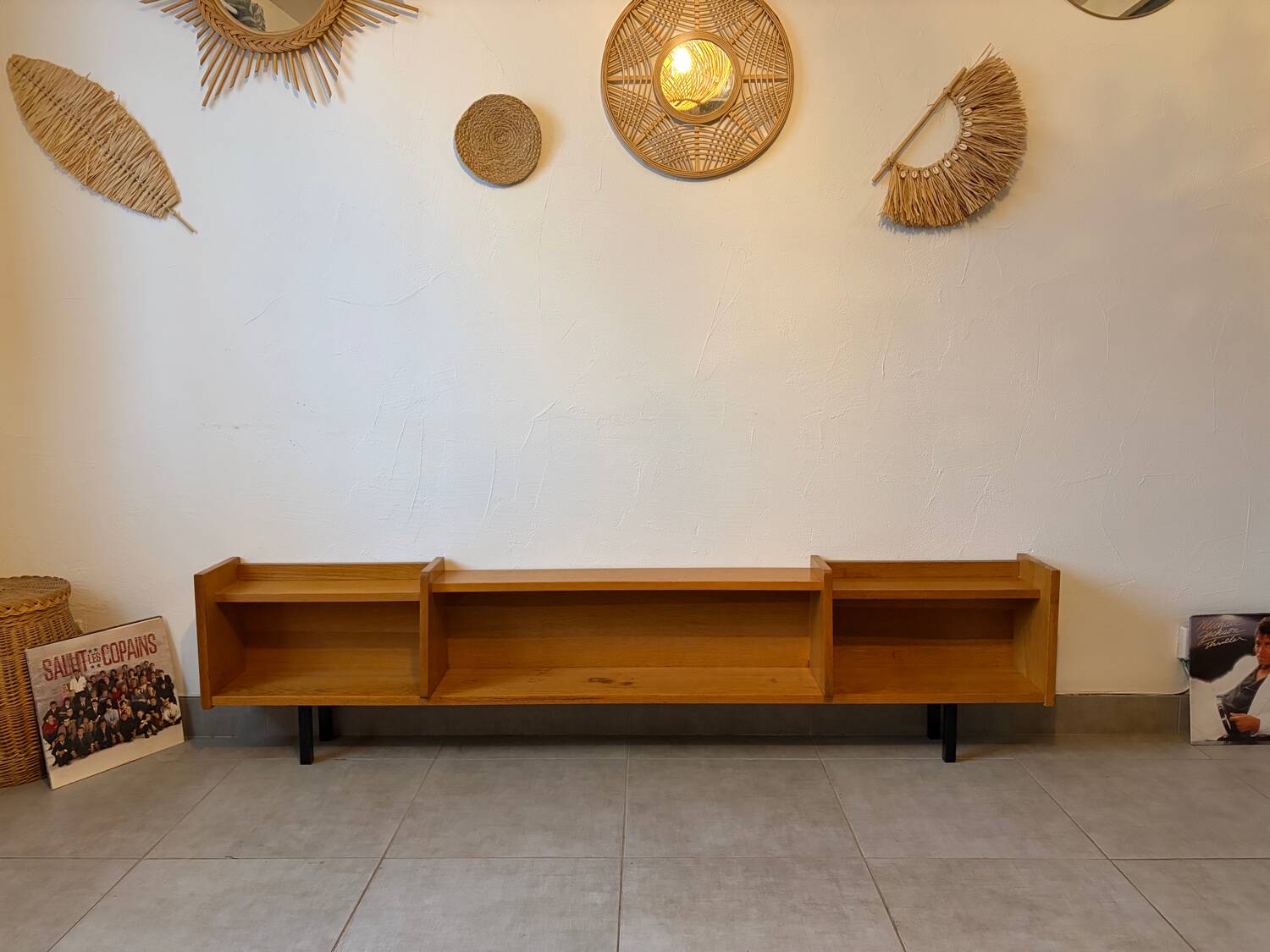 Very beautiful Scandinavian sideboard (shallow)