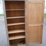 Old workshop cabinet gray patina