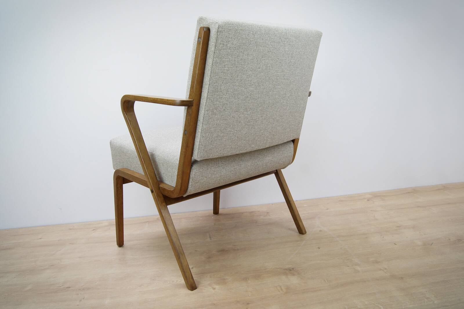 Armchairs by Selman Selmanagic for VEB Deutsche Werkstätten Hellerau, 1950s, Set of 2