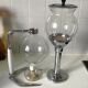 Hellem vacuum coffee maker 6a12 cups complete with its tulip chrome holder