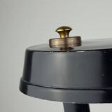 Vintage metal desk lamp attributed to Oscar Torlasco, Italy, 1950s.