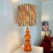 Large vintage table lamp – German pottery from the 70s | Hustadt (attributed)