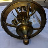 4-light lantern with bulging glass