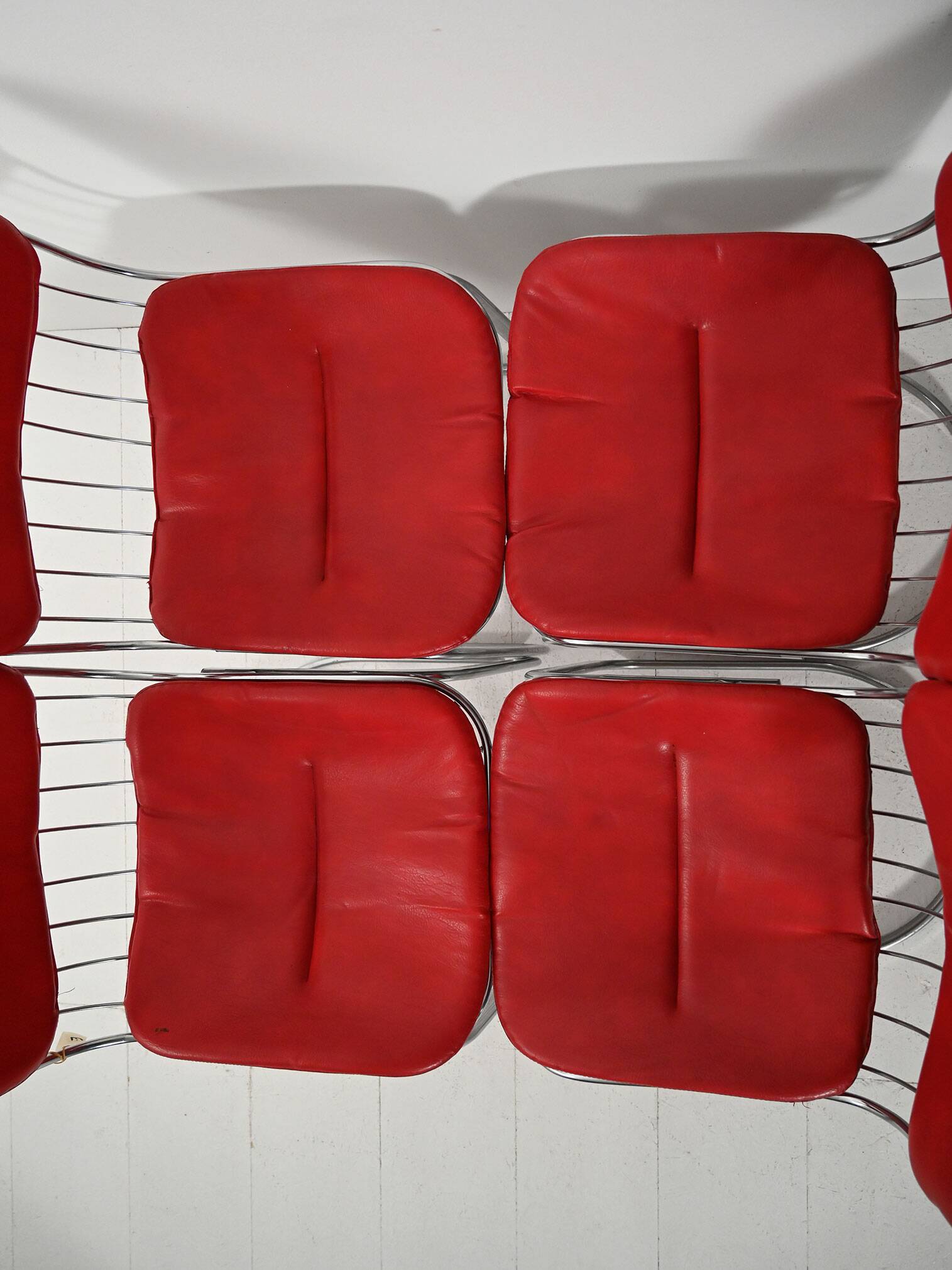 Ten 1970s chairs attributed to Gastone Rinaldi