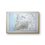 Printed in 1889, Landes, New Aquitaine.