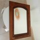 Miroir vintage rustique années 70/80