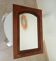 Vintage rustic mirror from the 70s/80s.