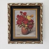 Still life bouquet of roses