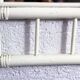 Vintage rattan mirror