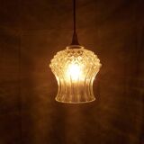 Vintage glass pendant light