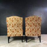 Pair of vintage heater chairs