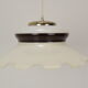 Vintage plastic pendant Czechoslovakia 1970s