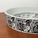 Modern Danish Flora bowl from the mid-century by Bjørn Wiinblad for Nymölle, Denmark, 1960s.