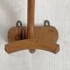 Patère en bois courbé vintage 50's
