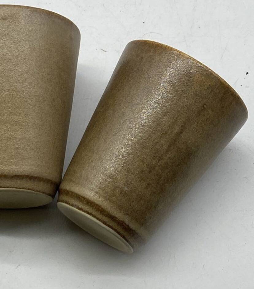 Digoin ceramic glass/tumbler / vintage