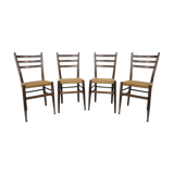 Suite of 4 vintage chairs