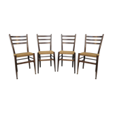 Suite de 4 chaises vintage