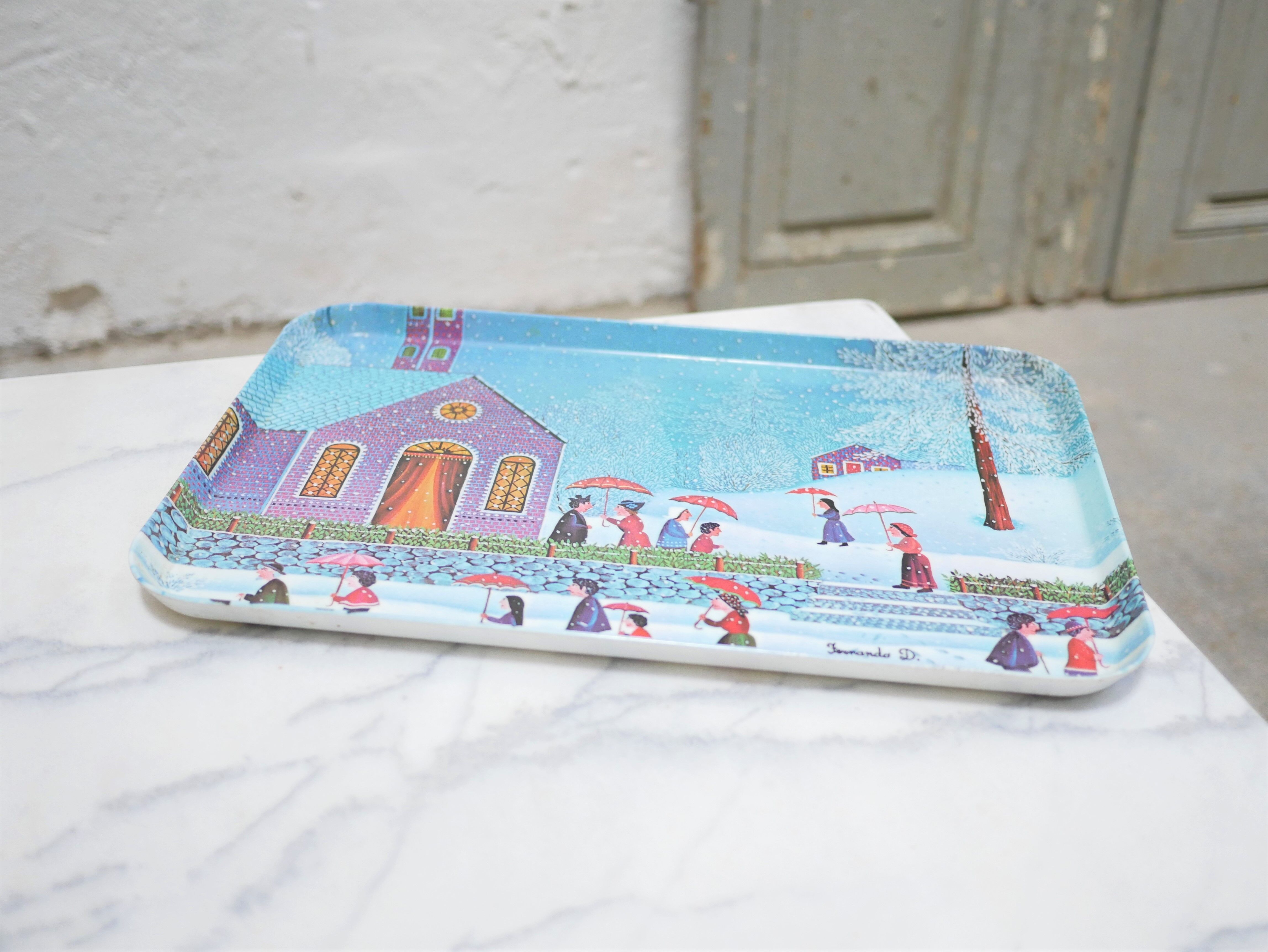 Vintage tray, Italy
