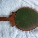 Wall mirror in seashells 19x36cm