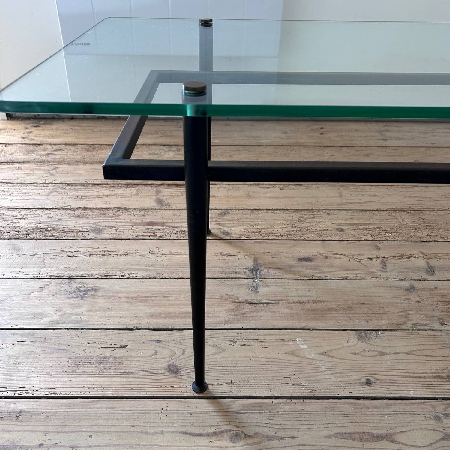 Modernist coffee table by Roger Le Bihan, circa 1950.