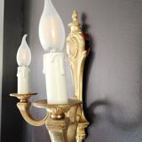 Pair of Regency style wall lamps