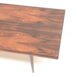Large rare mid century rosewood coffee table from the 1960s