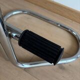 Chrome Tractor Stool by Rodney Kinsman for Bieffeplast
