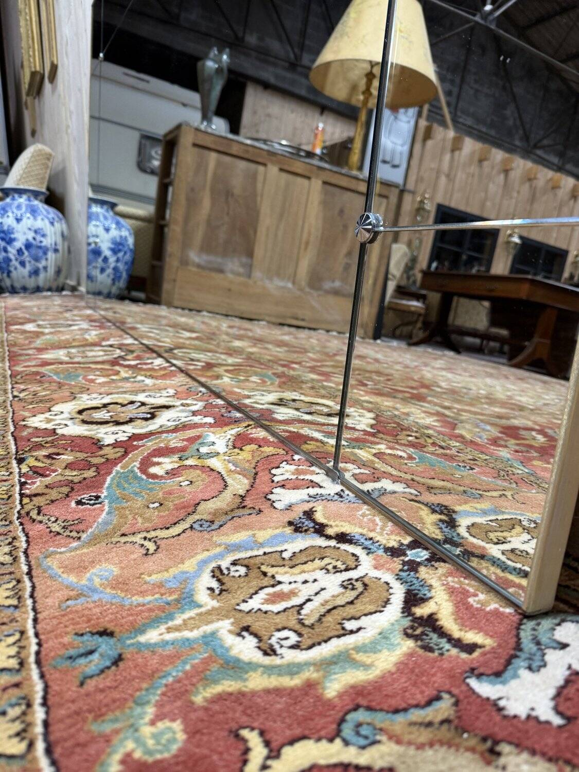 Brewery mirror - glass bistro 1970