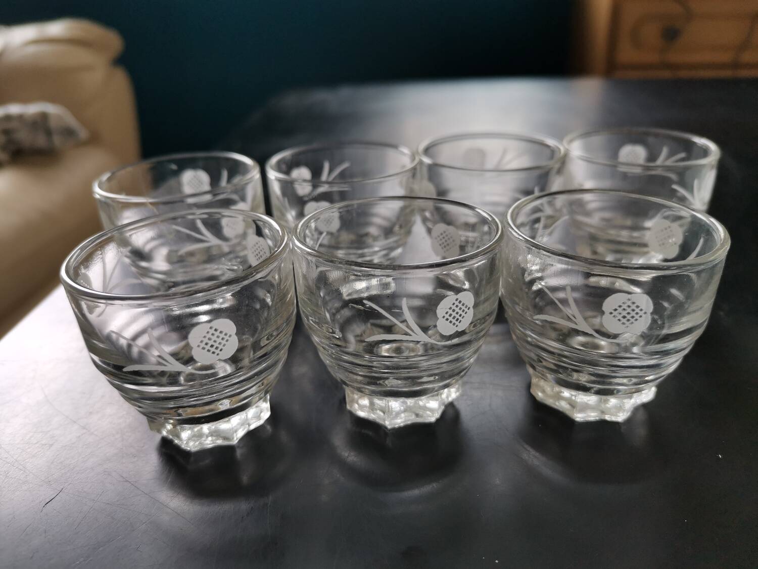 50s liqueur glasses