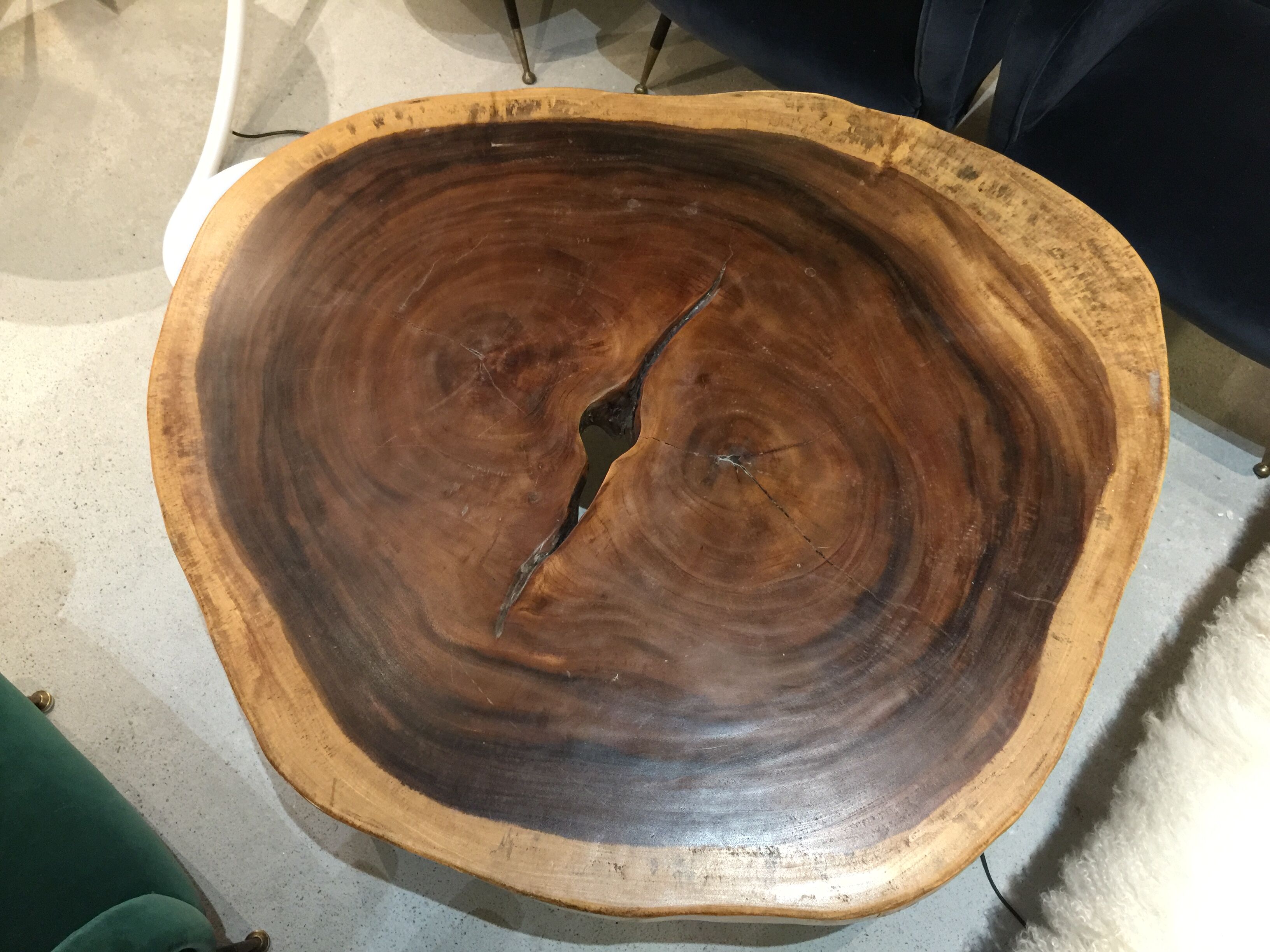 1960 wooden coffee table