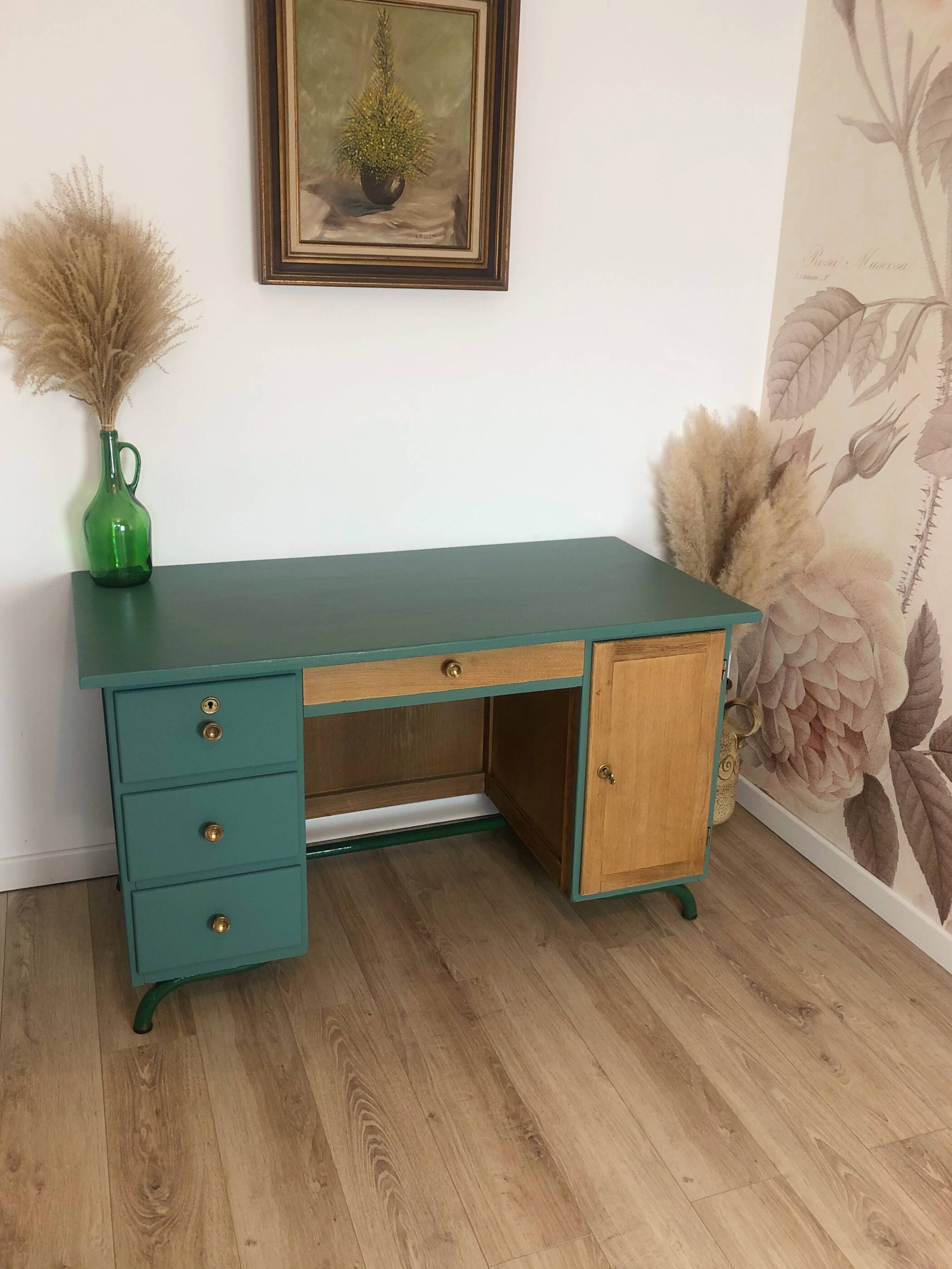 Schoolmaster's desk from the 1950s