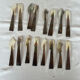 Set of 8 Caviar Serving Pairs