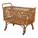 Vintage cradle from the 1960s, bamboo structure.