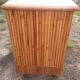 Buffet en rotin vintage 1950
