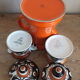 Vintage coffee service Space Age 1970 SMF Schramberg Sambesi