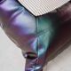Togo 2-seater sofa in ultraviolet leather by Michel Ducaroy for Ligne Roset