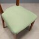Chaises vintage en hêtre peint, tissu, design, Italie, années 1940-50