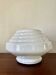 Opaline globe table lamp