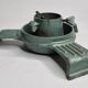 Old industrial style Christmas tree stand, enameled cast iron, 25 cm