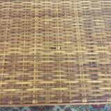 Vintage rattan coffee table