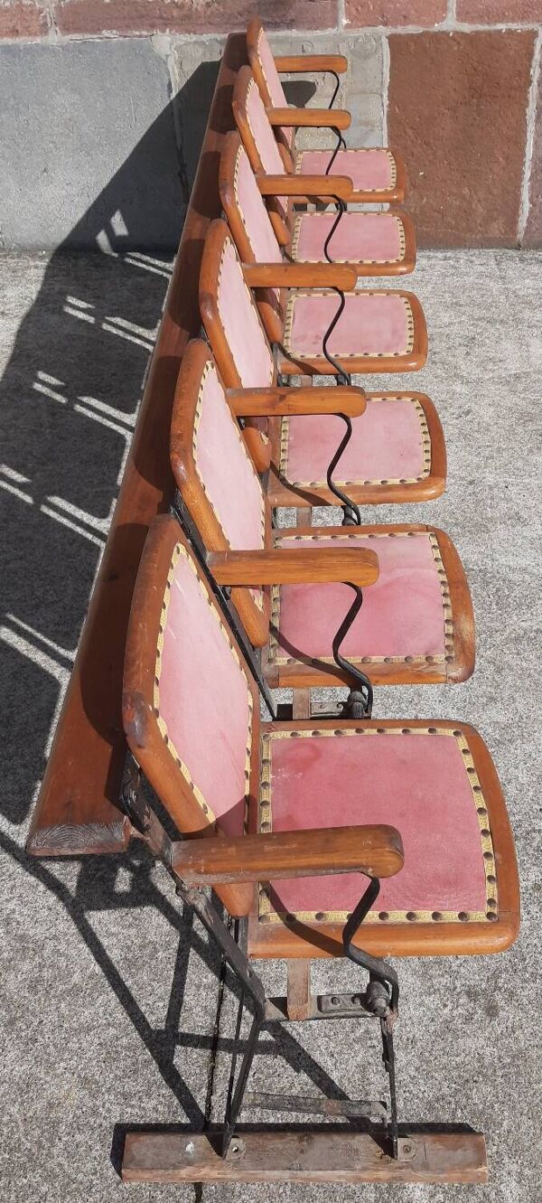 Banquette de cinéma 6 places.