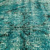 Vintage distressed turkish rug runner