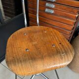 Old industrial workshop chair