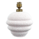 Crisp Glazed Ceramic Ball Lamp, Art Deco, France, Circa 1930