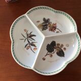 Coupelle compartimentée porcelaine Tognana « Le Terrine Botaniche »
