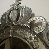 Miroir en verre de Venise
